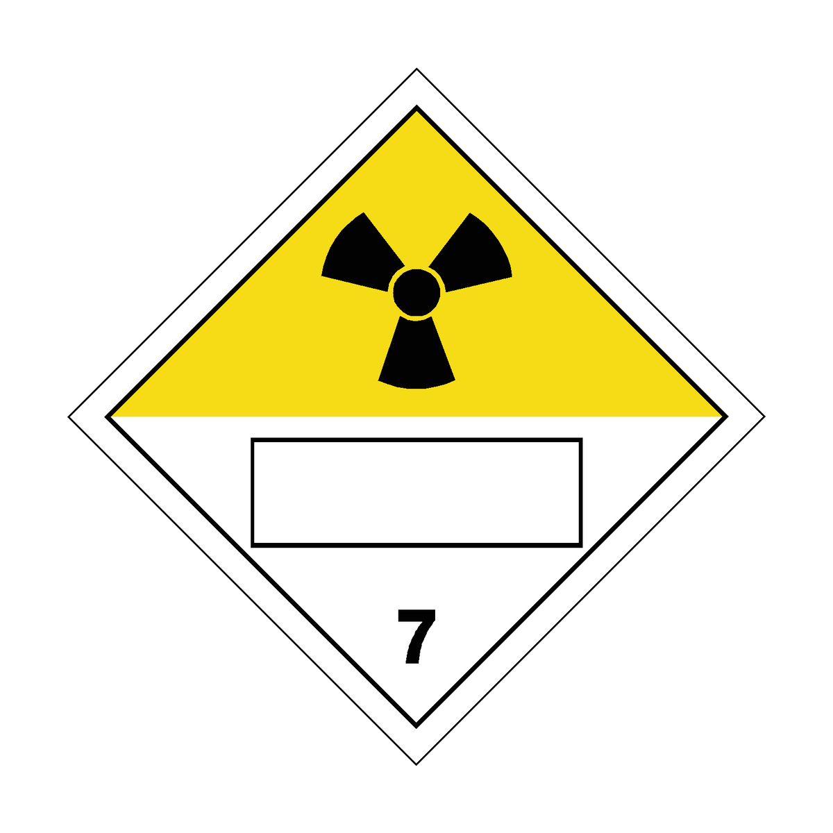 Radioactive Text Box Sticker