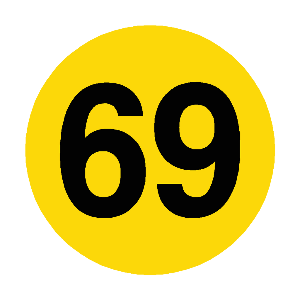 Number 69 Number 69 Wallpapers Number 69 PNG Images CleanPNG