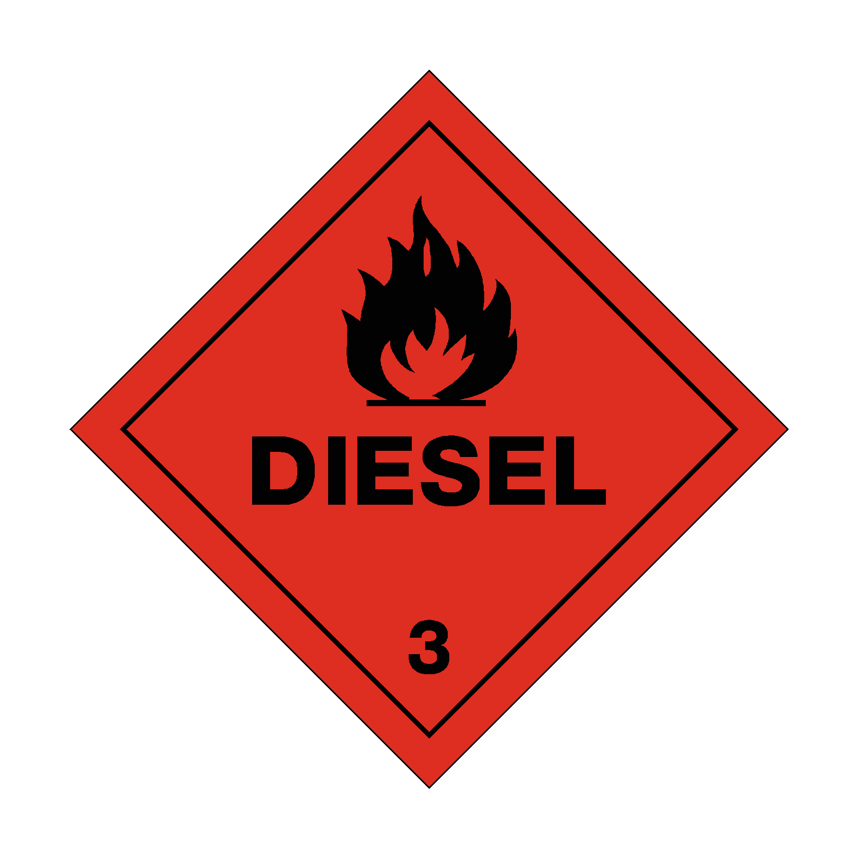 Diesel 3 Sticker