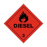 Diesel 3 Sticker | Safety-Label.co.uk