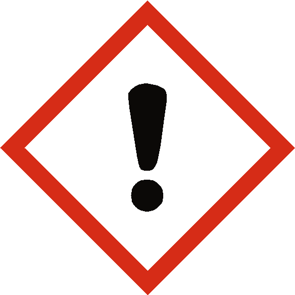 Caution COSHH Sticker - Pack of 50 | Safety-Label.co.uk