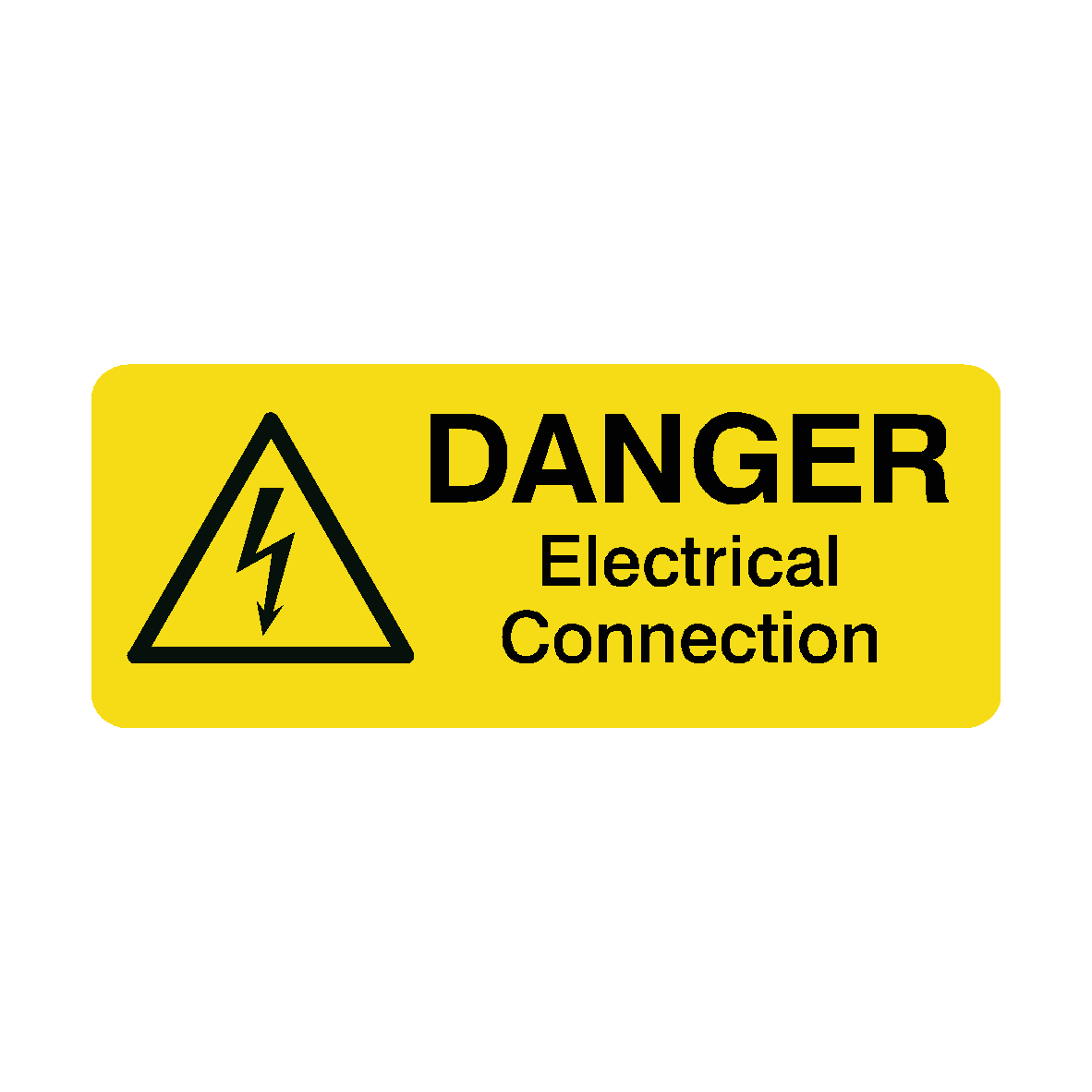 Electrical Connections Labels Mini | Safety-Label.co.uk