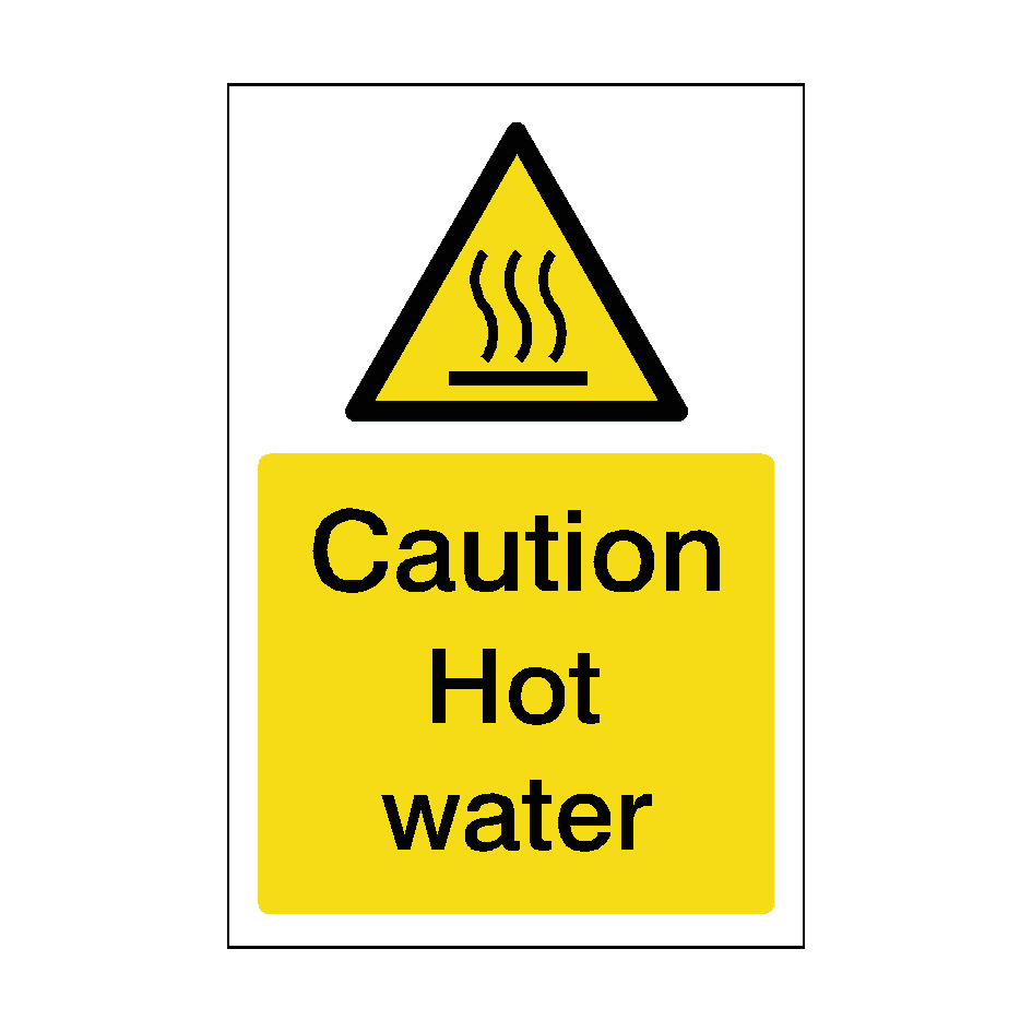 Hot Water Sticker