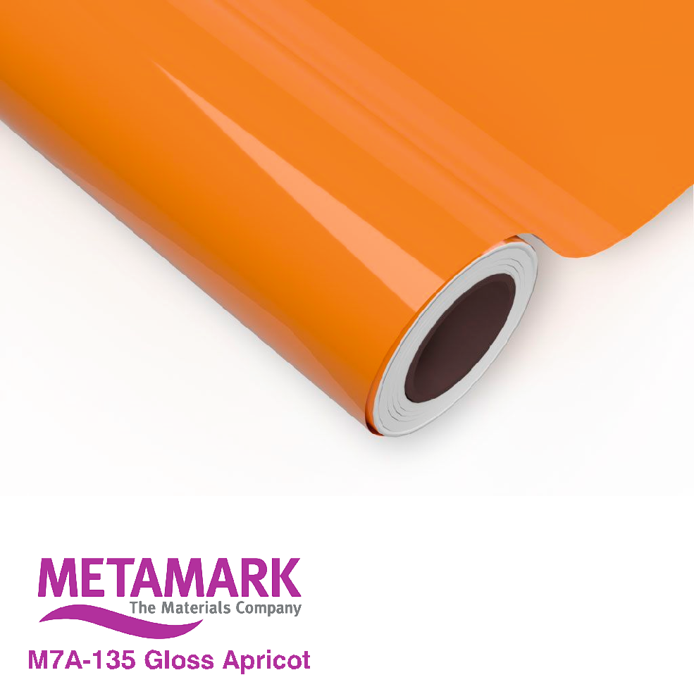 1220mm Metamark M7A-135 Metascape Apricot Gloss Vinyl | Safety-Label.co.uk