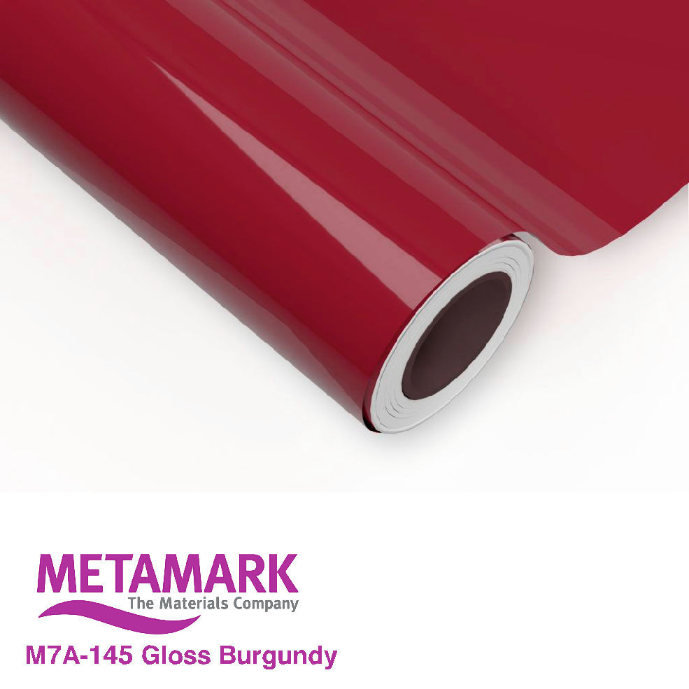 1220mm Metamark M7A-145 Metascape Burgundy Gloss Vinyl | Safety-Label.co.uk