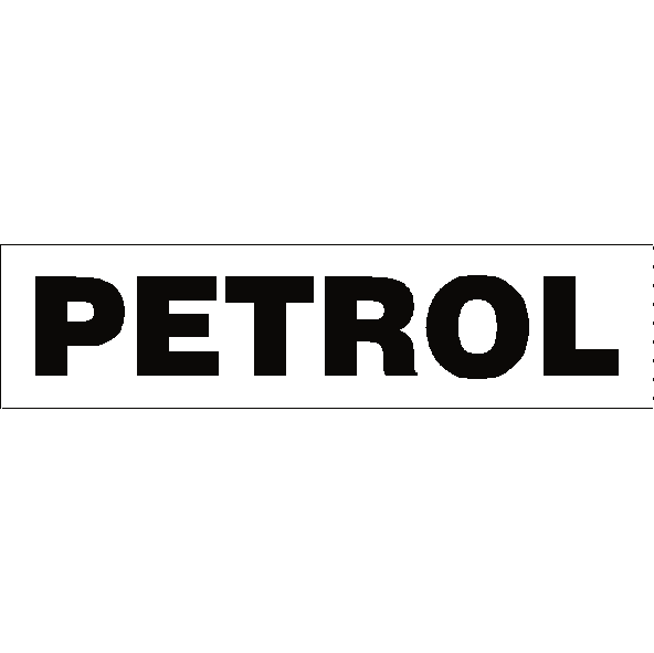 Petrol Sticker - Pack of 6