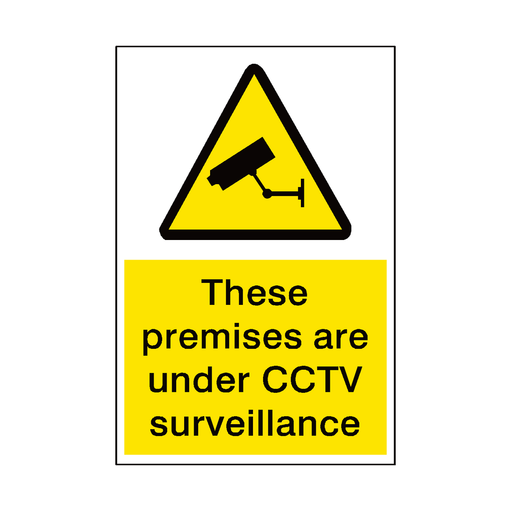 CCTV Premises Sticker | Safety-Label.co.uk