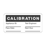 Calibration Label | Safety-Label.co.uk