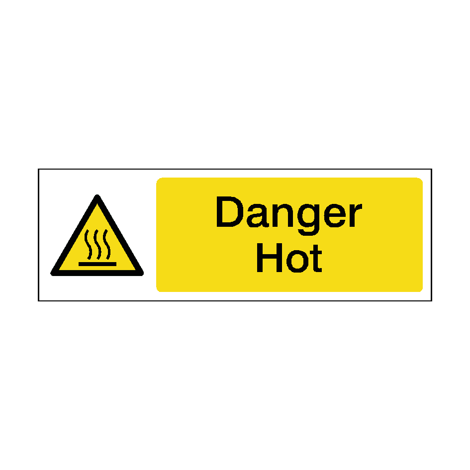 Danger Hot Label