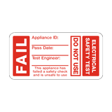 PAT Test Fail Label | Safety-Label.co.uk