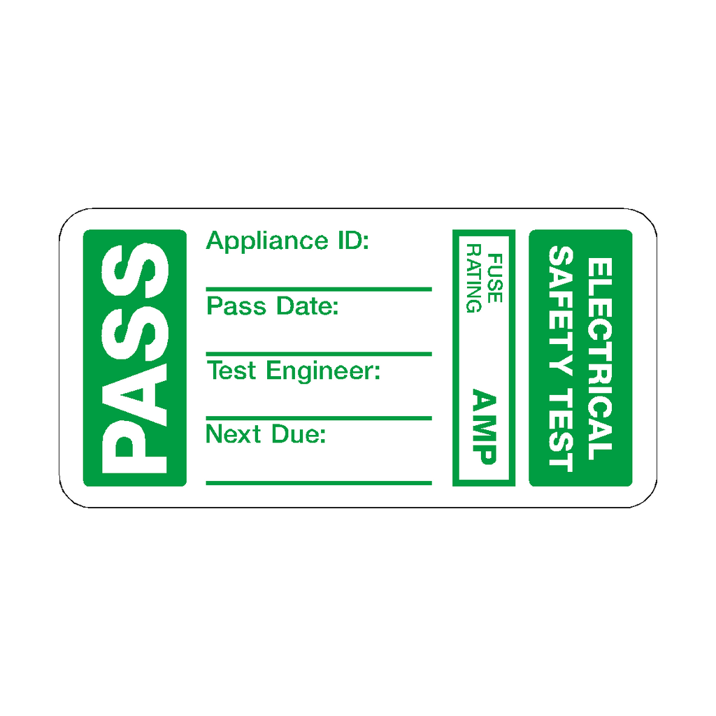 PAT Test Pass Label | Safety-Label.co.uk