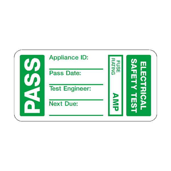 PAT Test Pass Label | Safety-Label.co.uk