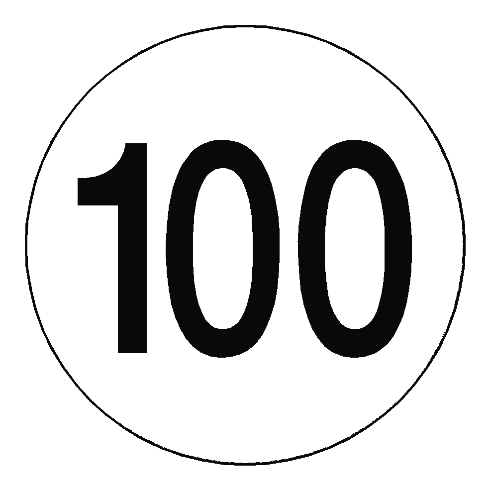 100kmph stickers discount