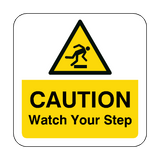 Watch Your Step Floor Graphics Sticker | Safety-Label.co.uk