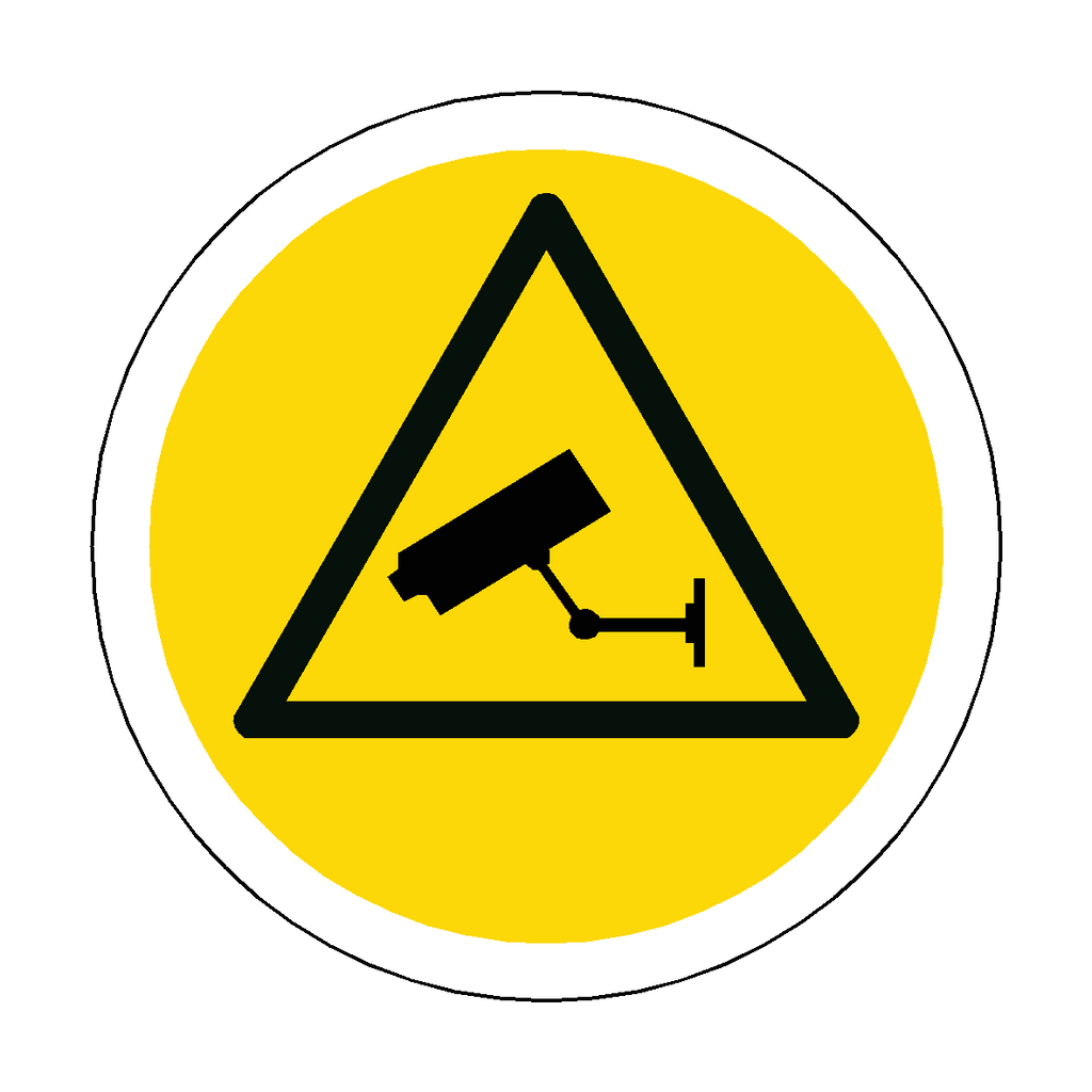 CCTV Floor Marker Sticker | Safety-Label.co.uk