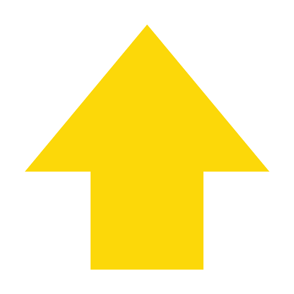 Arrow Pallet Locator Floor Marker Sticker | Safety-Label.co.uk