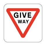 Give Way Floor Graphics Sticker | Safety-Label.co.uk