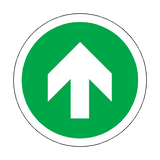 Fire Exit Arrow Floor Marker Sticker | Safety-Label.co.uk