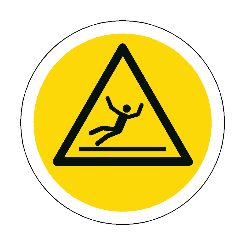 Slippery Surface Floor Marker Sticker | Safety-Label.co.uk