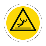 Slippery Surface Floor Marker Sticker | Safety-Label.co.uk