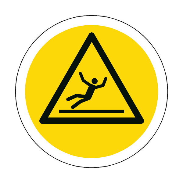 Slippery Surface Floor Marker Sticker | Safety-Label.co.uk
