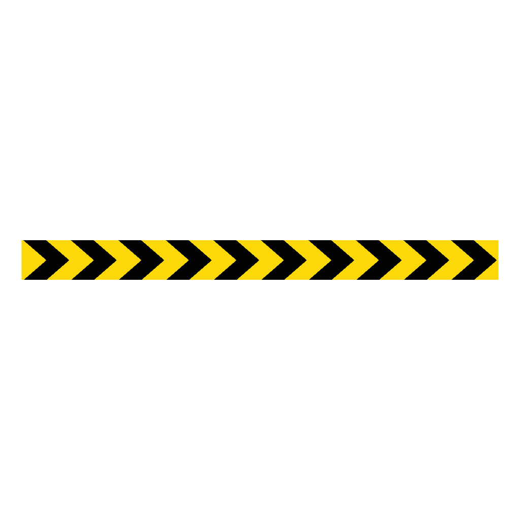 Arrow Chevron Floor Marking Strip | Safety-Label.co.uk