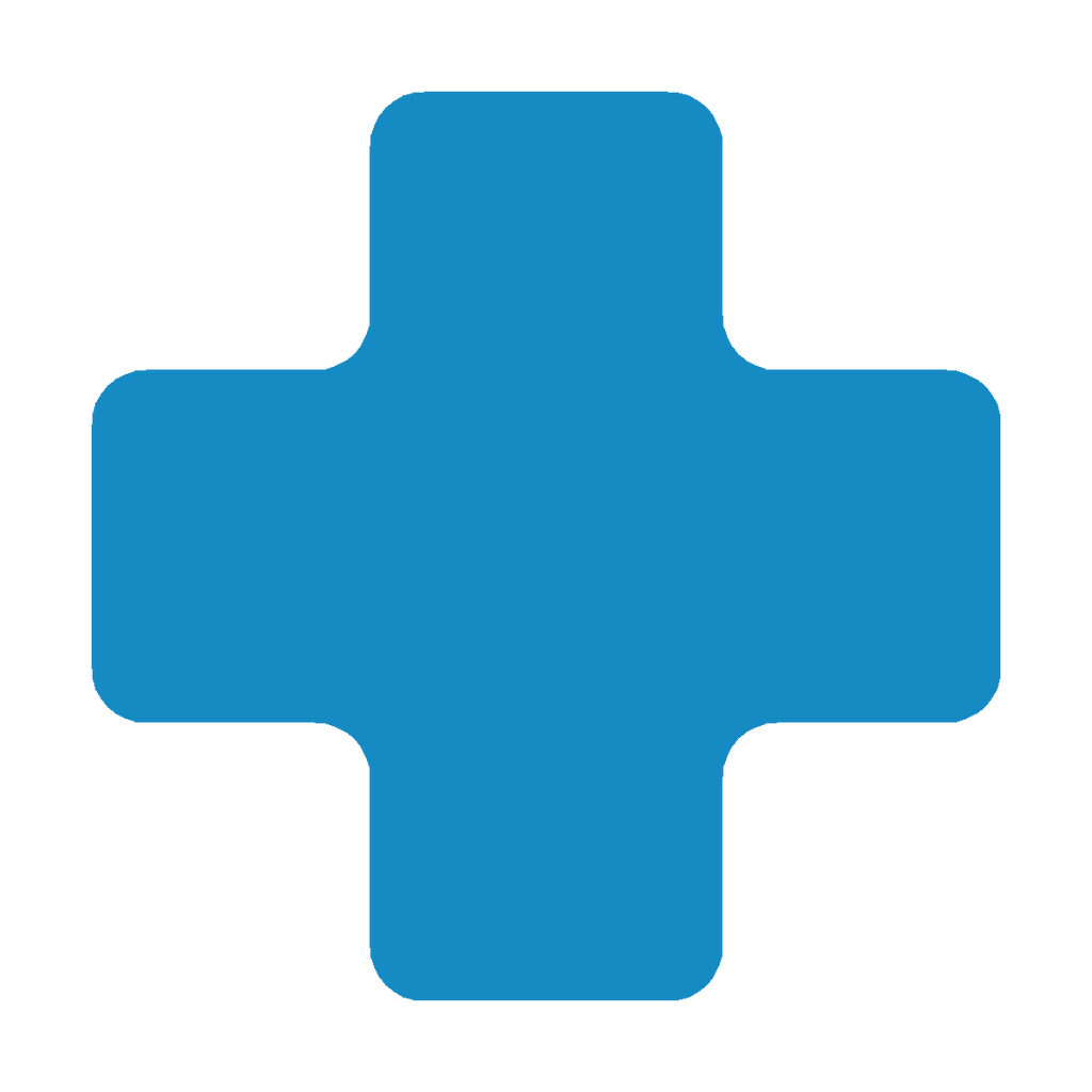 Centre Pallet Locator Floor Marker Sticker | Safety-Label.co.uk