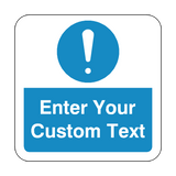 Custom Mandatory Floor Graphics Sticker | Safety-Label.co.uk