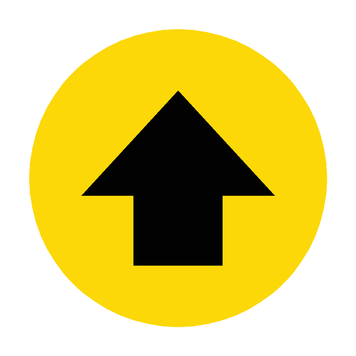 Arrow Direction Floor Sticker