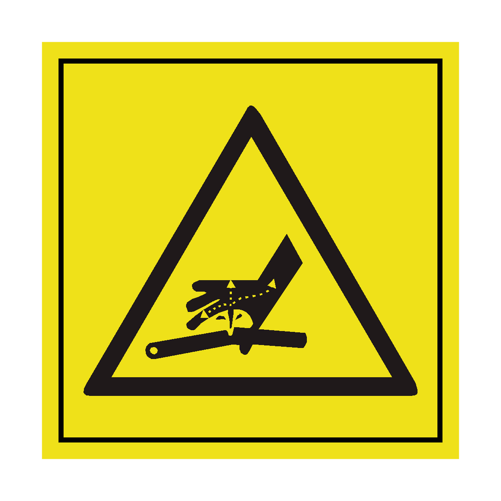 Avoid Fluid Leak ISO Label | Safety-Label.co.uk