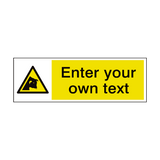 Bull Warning Custom Sticker | Safety-Label.co.uk