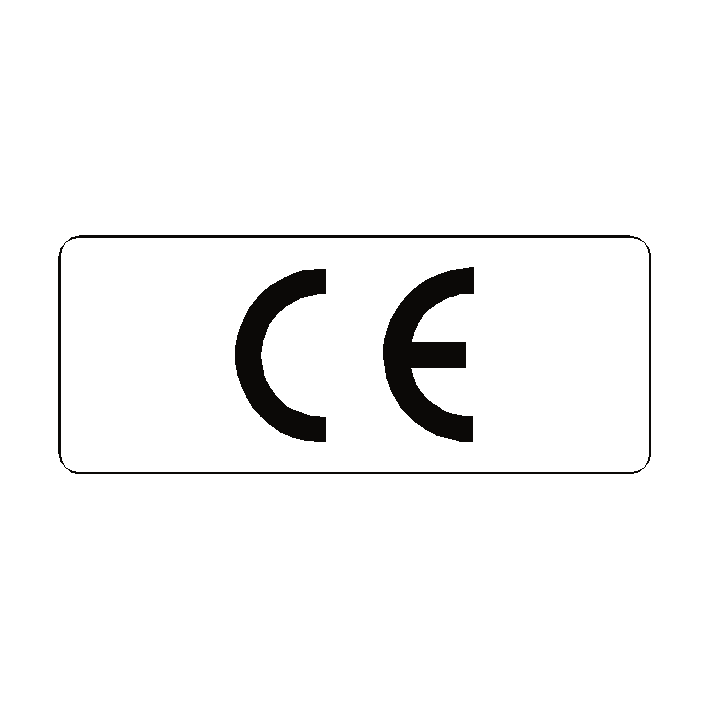 CE Label Oblong