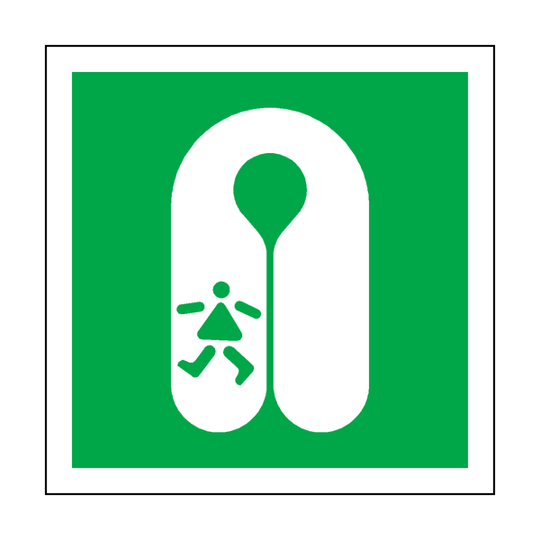 Children's Life Jacket Symbol Sign | Safety-Label.co.uk