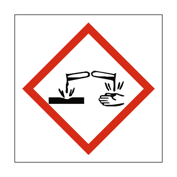 Corrosive COSHH Sign | Safety-Label.co.uk