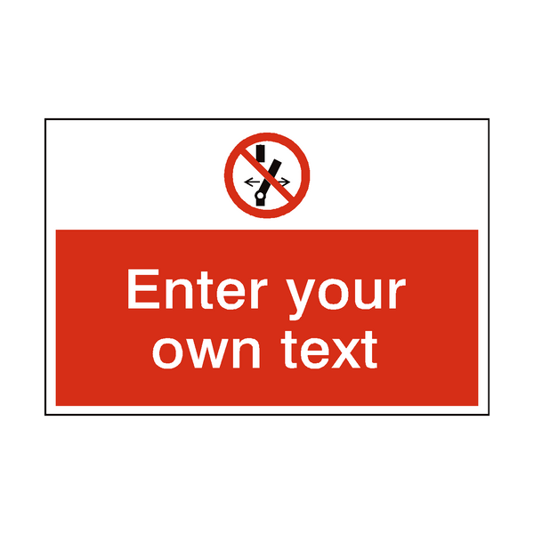 Do Not Alter Switch Custom Safety Sticker | Safety-Label.co.uk