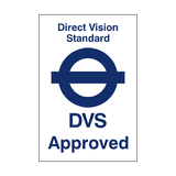 Direct Vision Standard Sticker - Safety-label.co.uk