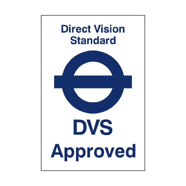 Direct Vision Standard Sticker - Safety-label.co.uk