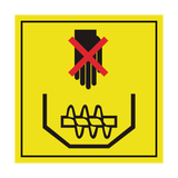 Do Not Reach In To Grain Tank Label | Safety-Label.co.uk