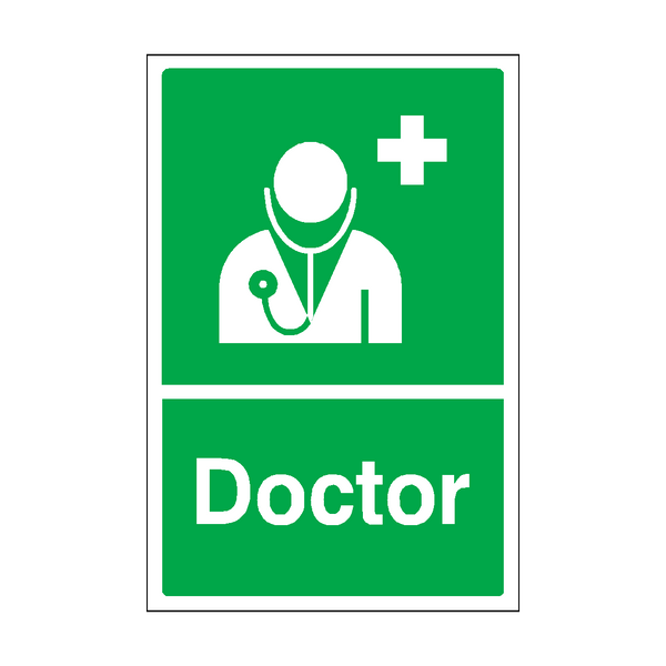 Doctor Sign | Safety-Label.co.uk