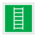 Escape Ladder Symbol Sign | Safety-Label.co.uk