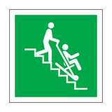 Evacuation Chair Label | Safety-Label.co.uk