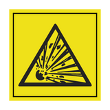 Explosive ISO 11684 Label | Safety-Label.co.uk