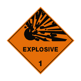 Explosive 1 Label | Safety-Label.co.uk