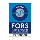 FORS Silver Sticker | Safety-Label.co.uk