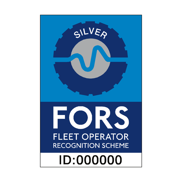 FORS Silver Sticker | Safety-Label.co.uk