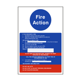 Fire Action Notice Version 2 | Safety-Label.co.uk