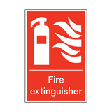 Fire Extinguisher Sticker | Safety-Label.co.uk