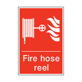 Fire Hose Reel Sticker | Safety-Label.co.uk