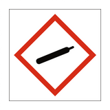 Gas Under Pressure COSHH Sign | Safety-Label.co.uk