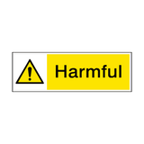 Harmful Hazard Sign | Safety-Label.co.uk